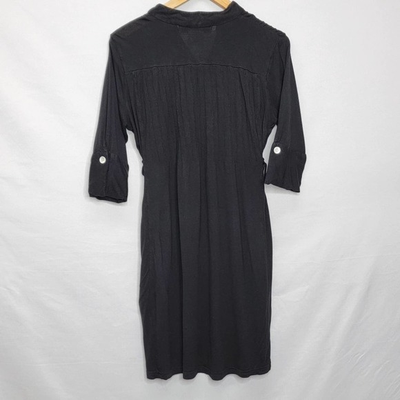 Gretchen Scott Designs 3/4 sleeve button detail pockets - Picture 9 of 11